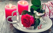 Top 25 Pictures Of Red Roses - #20 - with Candle
