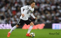 Mesut Özil wears 2018 German Football Jersey for World Cup