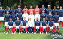 France Football Team 2018 with Home Jersey for Russia World Cup