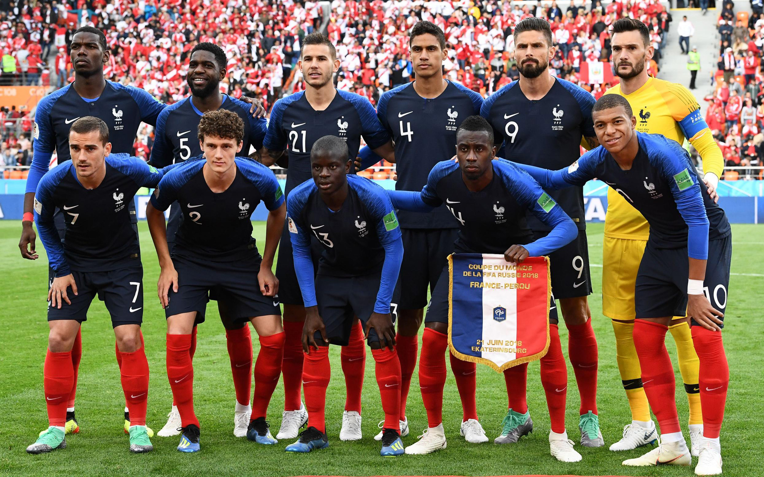 L Equipe De France De Football France football Starting Eleven squad for 2018 Russia World Cup - HD