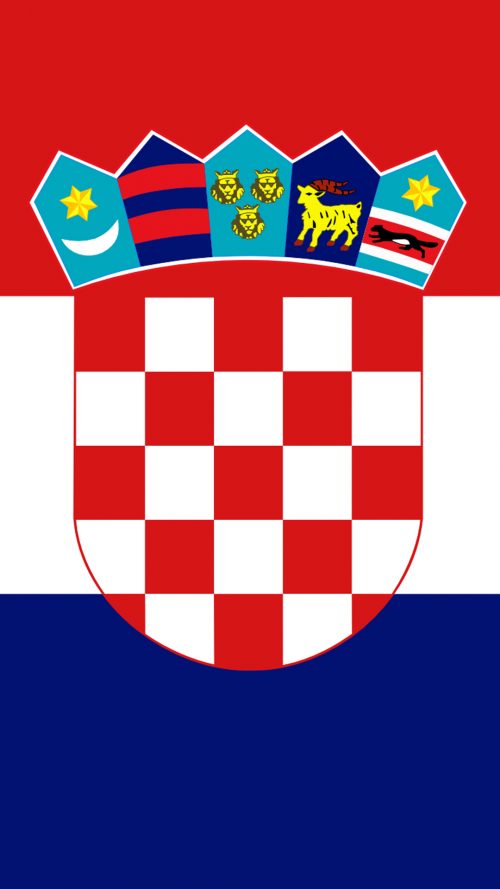 Croatian Flag Wallpaper for Mobile Phones