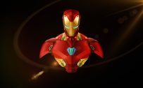 Alternative Desktop Background with Iron Man HD Wallpaper
