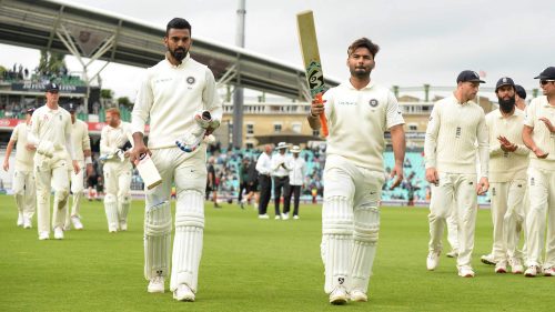 Indian Cricket Wallpaper with Picture of Kannanur Lokesh Rahul and Rishabh Pant