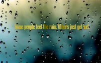 Every Day Motivation 05 of 20 - Rain Wallpaper with Quote