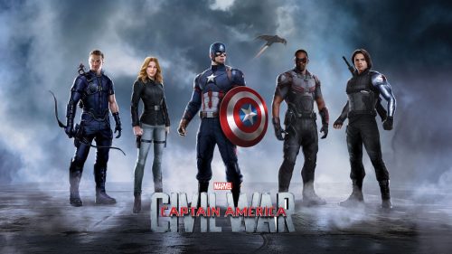 Captain America Civil War Wallpaper 4K