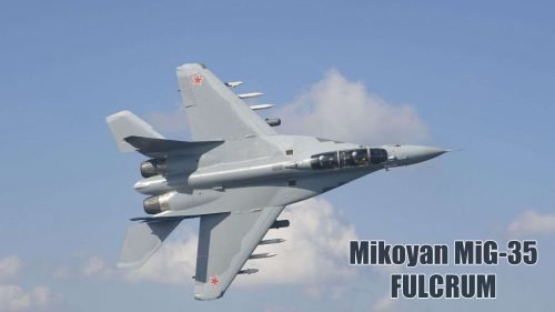 Fighter Jet Wallpaper with Mikoyan MiG-35 Fulcrum