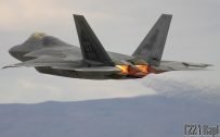 Fighter Jet Wallpaper with Picture of The Lockheed Martin F-22 Raptor