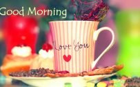 Good morning love images with Coffee Mug