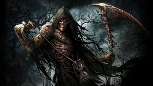 Artistic Grim Reaper Wallpaper in HD for Desktop Background