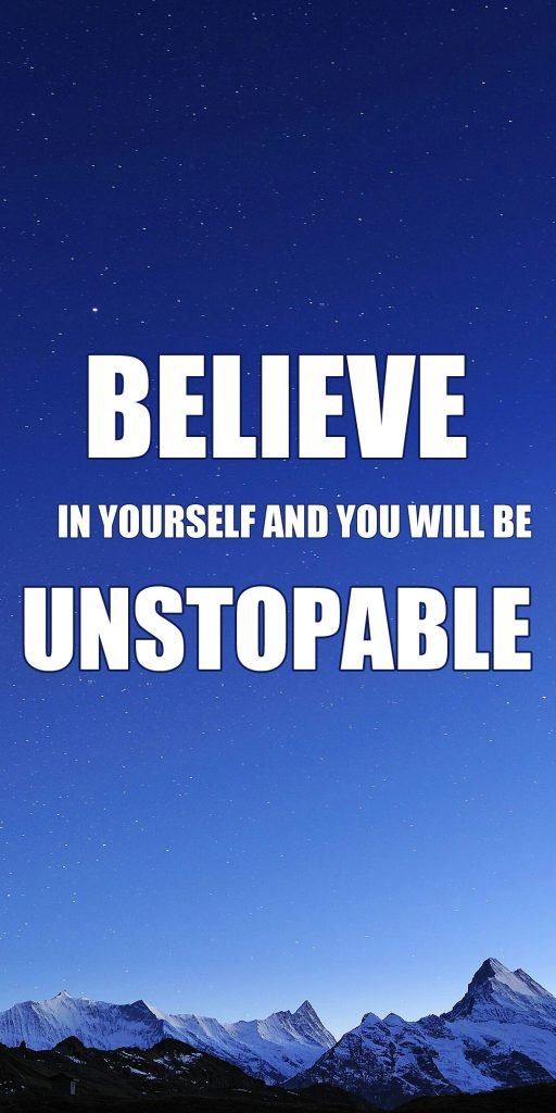 Quotes Wallpaper for Mobile about Believe in Yourself - HD Wallpapers