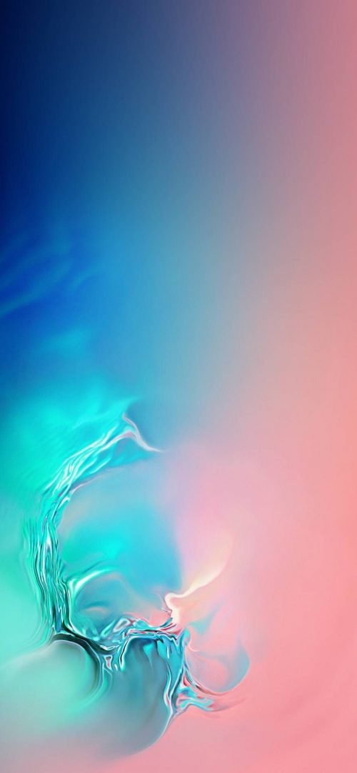 Abstract Blue and Pale Color Wallpaper for Mobile Phones