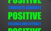 Positive Thinking Wallpapers for Mobile Phones Screen with Dark Background