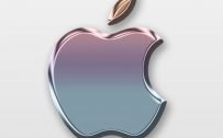 10 Alternative Wallpapers for Apple iPhone 11 - 06 - Silver 3D Logo