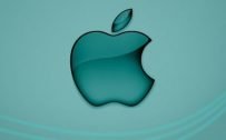 10 Alternative Wallpapers for Apple iPhone 11 - 08 - Green Tosca 3D Logo