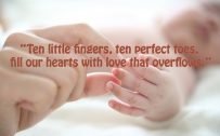 Ten little fingers, ten perfect toes