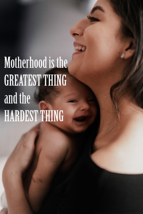 Top 20 Baby Quotes and Sayings for Mom 19 - Motherhood is the greatest thing