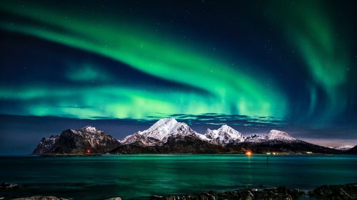 Beautiful Nature Wallpaper Big Size #26 – 4K Picture of Aurora Borealis in Norway