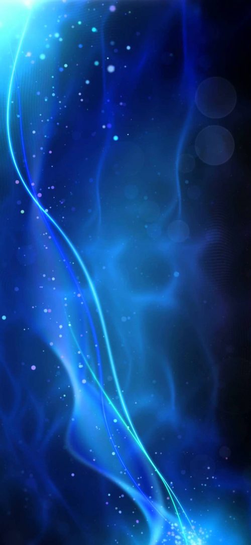 Free iPhone 11 Wallpaper Download 09 of 20 - Abstract Blue Light