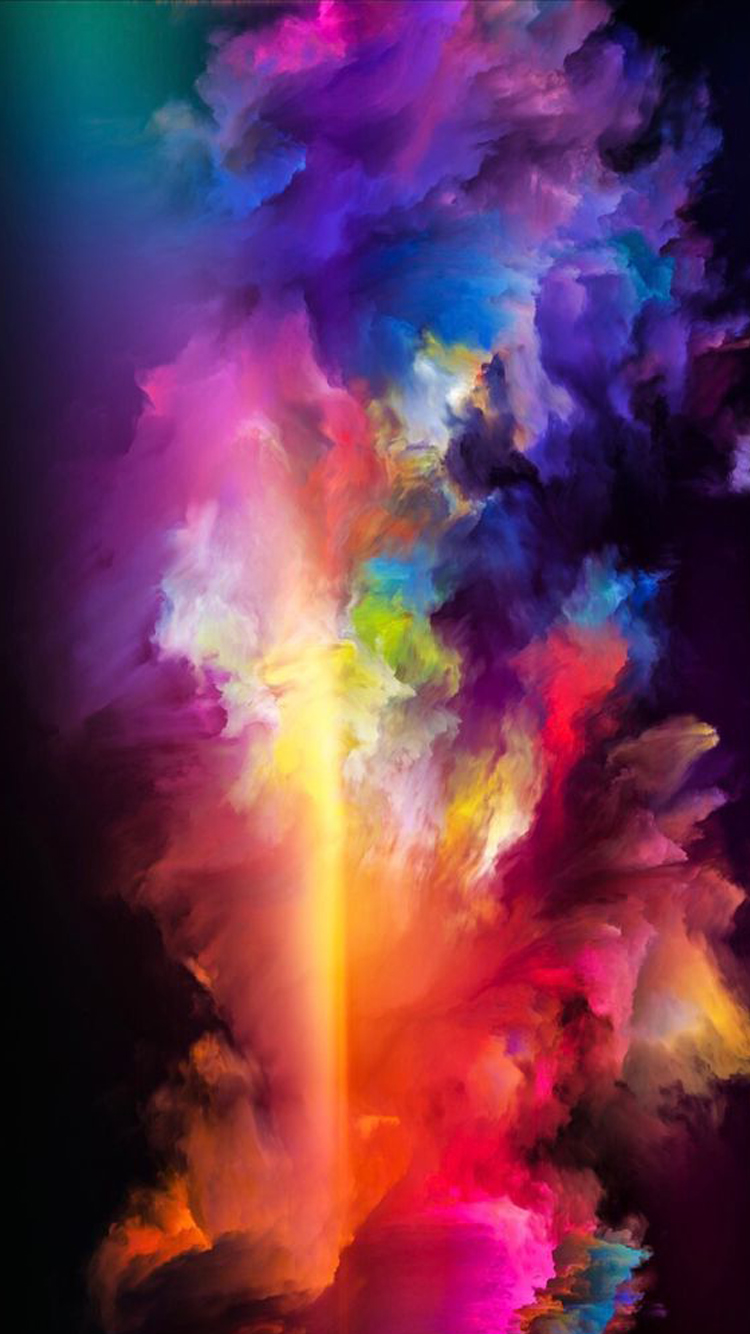 Apple-iPhone-SE-Wallpaper-01-0f-50-abstract-colorful-art-painting - HD