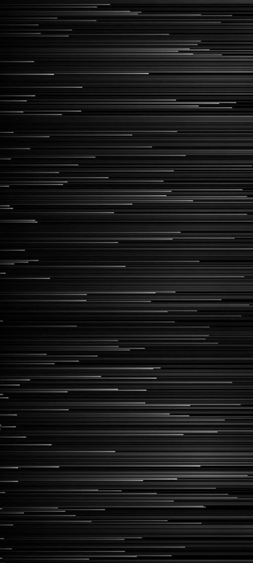 Dark Background with 3D Lights for Samsung A51 Wallpaper - 02 of 10 - Abstract Horizontal White Lights