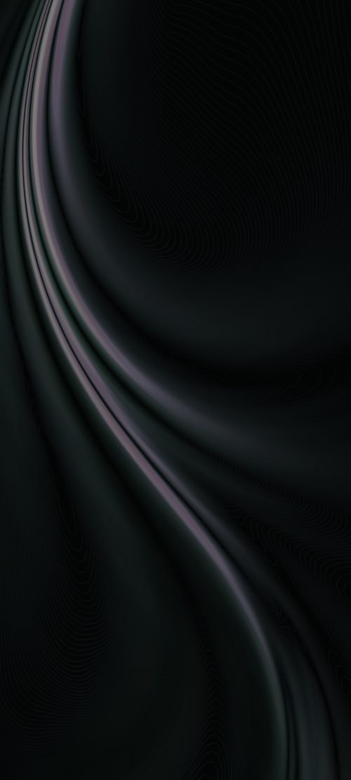 Dark Background with 3D Lights for Samsung A51 Wallpaper - 03 of 10 - Abstract Smooth Light
