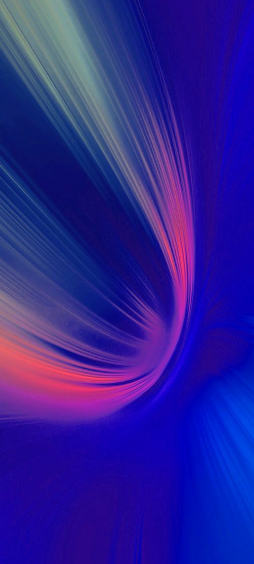 10 Blue Wallpapers That Will Look Perfect for Nokia 8.3 5G - #08 - Swirling Lights