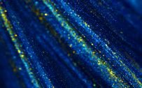 10 Blue Wallpapers That Will Look Perfect for Nokia 8.3 5G - #09 - Gold-Blue Glitter