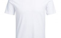 10 Blank T-Shirt Template Designs with Portrait Mode - 05 - High Neck T-Shirt White