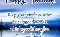 20 Most Favorite Tuesday Motivation Images and Tuesday Thoughts 01 - Keep your circle positive