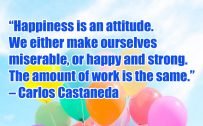 20 Best Wednesday Thought Quotes for Work 07 - Happiness is an attitude