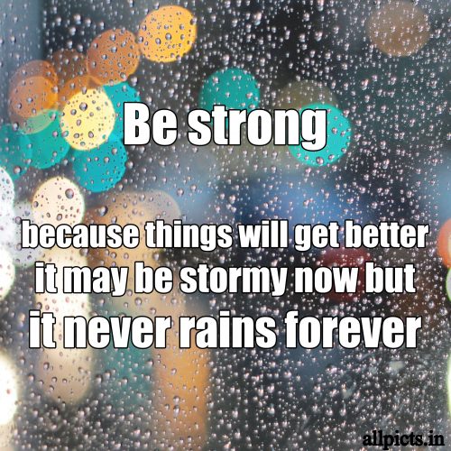 20 Best Thursday Thought Wallpapers as Motivational Quotes 09 - Be strong