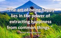 20 Best Wednesday Thought Quotes for Work 10 - The art of being happy