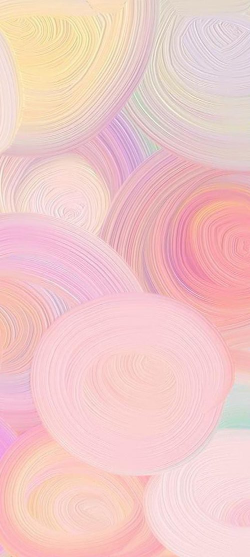 Cool Phone Wallpapers for Xiaomi Redmi Note 9 Pro 5G - 03 Abstract Pastel Circles