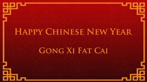 Wallpaper for Happy Chinese New Year - Gong Xi Fat Cai