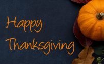 Happy Thanksgiving Greeting Card Design for Mobile Phones