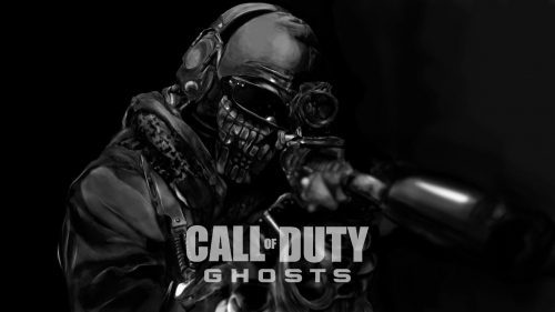 Cool Fantasy Wallpaper of Call of Duty Dark Ghost Picture