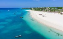 High-Resolution Nature Picture of Kendwa Beach - A Beautiful Beach in Zanzibar Tanzania