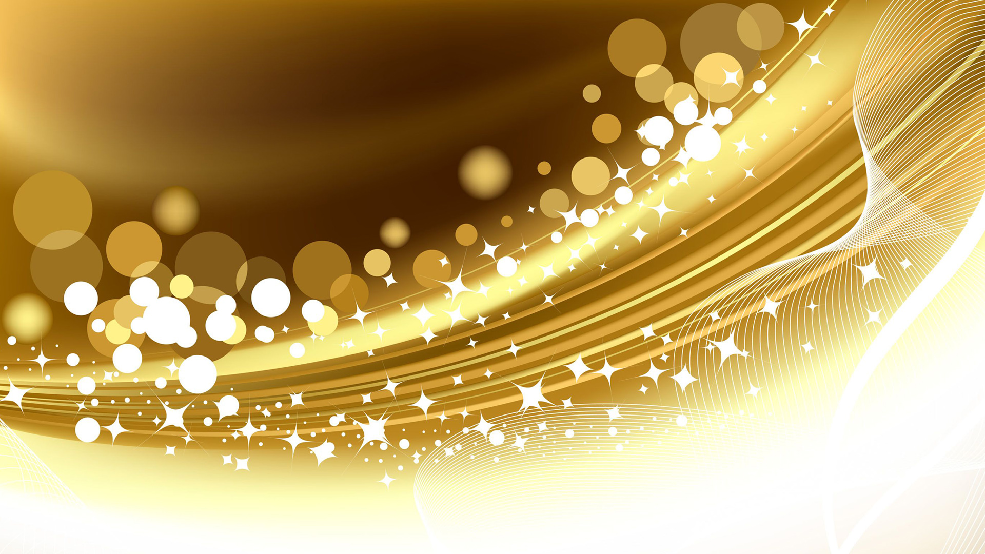 Abstract Wallpapers for Desktop Background in Gold Color - HD ...